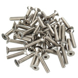 Suleve,M4SH2,50pcs,Metric,Stainless,Steel,Countersunk,Socket,Screw,Bolts