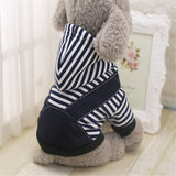 Winter,Cotton,Clothes,Straps,Stripe,Color,Hoodie,Coats