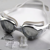 Electroplated,Myopia,Goggles,Waterproof,Wearable,Swimming,Glasses