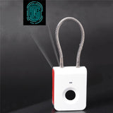 Smart,Portable,Rechargeable,Padlock,Security,Fingerprint,Luggage,Suitcase