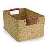 Seaweed,Woven,Storage,Basket,Fruit,Sundries,Organizer,Fruit,Container