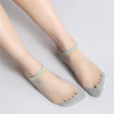 Women,Crystal,Short,Socks,Breathable,Jacquard,Deodorant,Socks