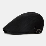 Cotton,British,Style,Street,Trend,Solid,Color,Outdoot,Casual,Forward,Beret