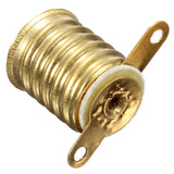 Straight,Socket,Holder,Copper,Shrapnel,Yellow,Lionel,Light,Screw