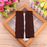 Women,Winter,Warmer,Gloves,Thick,Crochet,Knitting,Fingerless,Gloves