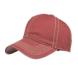 Women,Casual,Washed,Cotton,Baseball,Adjustable,Soild,Color,Visor