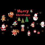 Miico,SK6038,Christmas,Sticker,Novetly,Cartoon,Stickers,Decoration,Christmas,Party