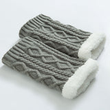 Unisex,Winter,Velvet,Knitting,Ankle,Warmer,Boots,Skirt,Socks