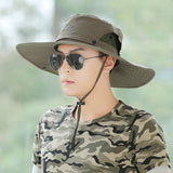 Summer,Protection,Centimeters,Visor,Adjustable,Bucket,Fishing,Mountaineering
