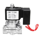 AC220V,Normally,Closed,Stainless,Steel,Energy,Saving,Electric,Solenoid,Valve,Direct,Motion"
