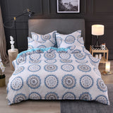 Bedding,Simple,Style,Printed,Quilt,Cover,Pillowcase,Queen