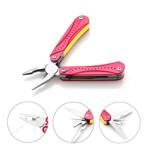 XANES,Folding,Plier,Bottle,Opener,Sharp,Pocket,Multitool,Pliers,Blade,Knife,Screwdriver,Outdoor,Travel