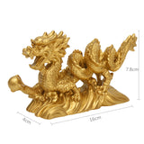 Resin,Dragon,Figurine,Statue,Ornaments,Chinese,Geomancy,Office,Decoration