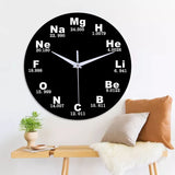 Emoyo,ECY028,Creative,Chemical,Element,Table,Clock,Clock,Office,Decorations