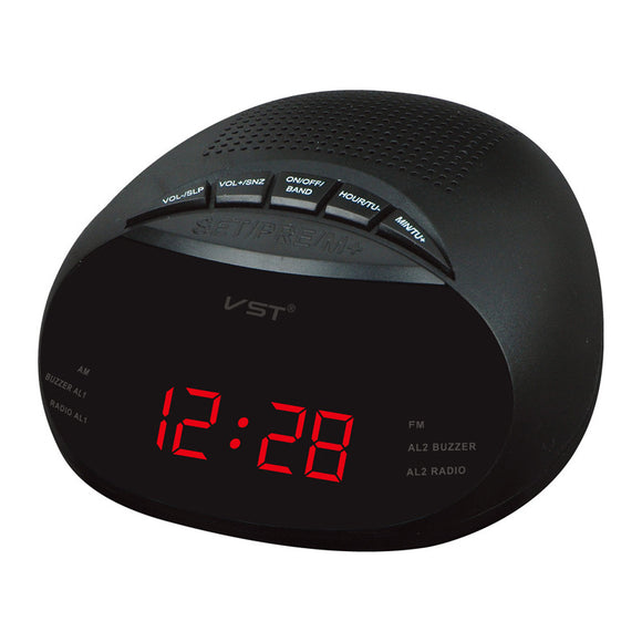 Digital,Radio,Alarm,Clock,Green,Backlight,Groups,Alarm,Clock,Clock