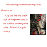 Unisex,Charging,Heating,Outdoor,Winter,Electric,Riding,Waterptoof,Windproof,Leather,Gloves