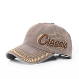 Cotton,Washed,Baseball,CLASSIC,Letter,Embroidery,Adjustable,Sports,Snapback
