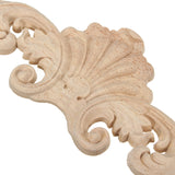 Carving,Applique,Unpainted,Flower,Applique,Carving,Decal,30x8cm,20x5cm