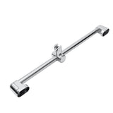 Stainless,Steel,Adjustable,Riser,Shower,Stand,Stand,Shower,Towel,Holder,610mm