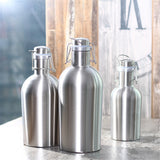 Single,Layer,Stainless,Steel,Beverage,Bottles,Barrel