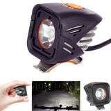 XANES,1000LM,Bicycle,Headlight,Waterproof,180Floodlight,Light,Power,Display