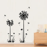 Dandelion,Sticker,Living,Decoration,Decor,Creative,Decal,Mural