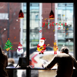 Miico,SK9247,Merry,Christmas,Cartoon,Sticker,Removable,Christmas,Party,Decoration