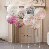 Clear,Large,Giant,Latex,Balloon,Wedding,Party,Decorations