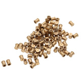 100Pcs,Brass,Single,Knurled,Female,Thread,Blind,Insert,Embedded