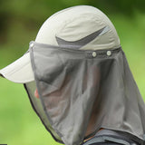 Nylon,Outdoor,Fishing,Climbing,Cover,Protection,Broad,Visor,Baseball,Detachable