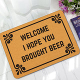KCASA,40x60cm,Creative,Letter,Entrance,Printed,Floor,Carpet