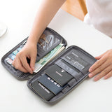 IPRee,Polyester,Passport,Sport,Travel,Wallet,Waterproof,Multifunction,Credit,Holder