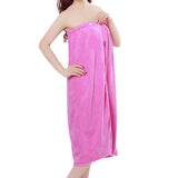 Women,Quickly,Absorbent,Microfiber,Lovely,Bathrobe,Towel,Closure