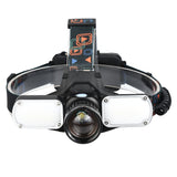 XANES,3000LM,Zoomable,Headlamp,Charging,Outdoor,Ultra,Bright,Light,Fishing,Torch,Flashlight