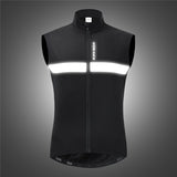 WOSAWE,Winter,Cycling,Fleece,Windproof,Gilet,Riding,Skiing,Reflective,Biyclcle,Cycling,Jacket