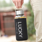 700ml,Glass,Water,Bottle,Camping,Travel,Portable,Water,Sport,Water,Infuser
