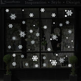 Miico,ABQ6001,Christmas,Sticker,Christmas,Snowflakes,Pattern,Stickers,Decorations