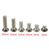 Suleve,M4SH2,50pcs,Metric,Stainless,Steel,Countersunk,Socket,Screw,Bolts