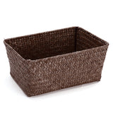 Seaweed,Woven,Storage,Basket,Fruit,Sundries,Organizer,Fruit,Container