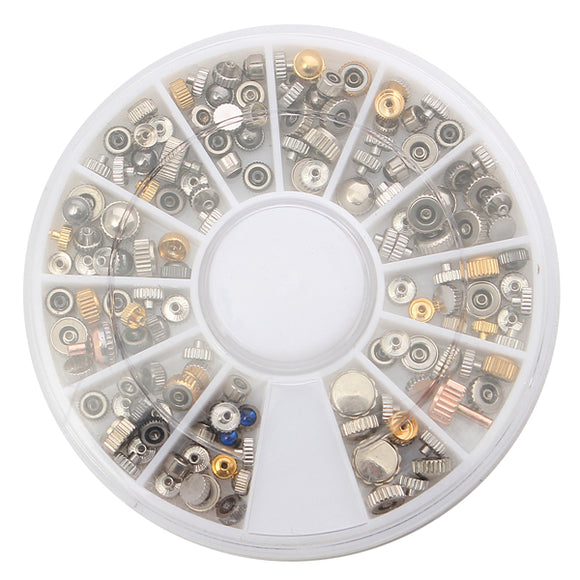 200Pcs,Watch,Spare,Crowns,Assorted,Gasket,Watchmaker