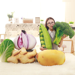 KCASA,Creative,Simulation,Vegetable,Pillow,Broccoli,Potatoes,Chinese,Cabbage,Cushions,Plush