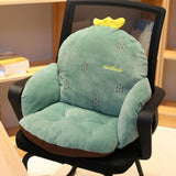 Cartoon,Chair,Cushion,Waist,Lumbar,Pillow,Waist,Support,Office