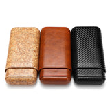 Genuine,Leather,Count,Cedar,Travel,Holder,Humidor,Portable,Protector