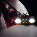 IPRee,Lumens,Camping,Light,Double,Magnetic,Modes,Emergency,Flashlight,Searchlight