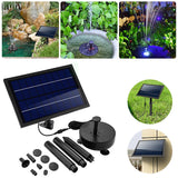 Solar,Powered,Water,Filter,Submersible,Power,Fountain,Water,Garden