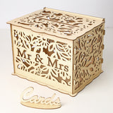 Wedding,Gifts,Cards,Wooden,Money,Storage,Decor,Supplies
