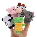 10PCS,Cartoon,Biological,Animal,Finger,Puppet,Plush,Child,Favor,Dolls,Finger,Puppets