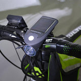 Solar,Bicycle,Light,Charge,Cycling,Front,Degree,Rotation,Waterproof