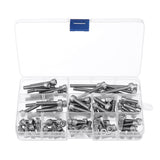 Suleve,M6SH2,88Pcs,Socket,Screw,Bolts,Assortment,Stainless,Steel