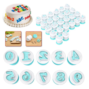 Alphabet,Letter,Number,Fondant,Cutter,Cookie,Mould,Sugar,Craft,Decorations